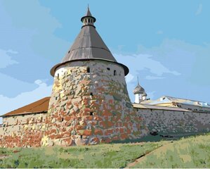 Kартины по номерам "Кирпичная башня " 40x50 G RUS026 цена и информация | Живопись по номерам | kaup24.ee