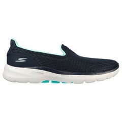 Naiste treeningkingad Skechers Go Walk 6, tumesinine, suurus 40 S6446942 цена и информация | Спортивная обувь, кроссовки для женщин | kaup24.ee