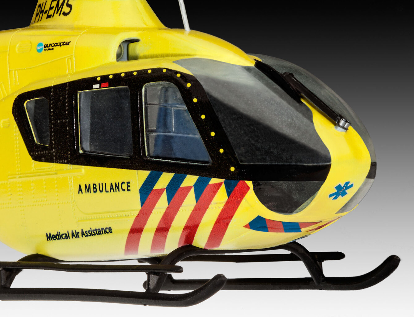 Revell - Airbus Helicopters EC135 ANWB mudeli komplekt, 1/72, 64939 hind ja info | Klotsid ja konstruktorid | kaup24.ee