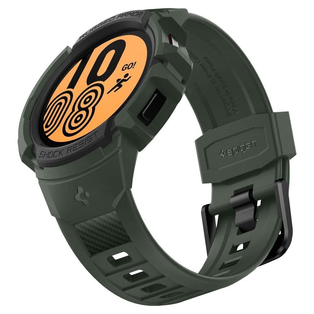 Spigen rugged armor "Pro" Galaxy watch 4 цена и информация | Nutikellade ja nutivõrude tarvikud | kaup24.ee