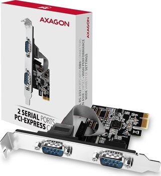 Axagon PCEA-S2N цена и информация | Регуляторы | kaup24.ee