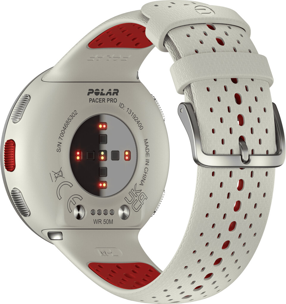 Polar Pacer Pro Snow White hind ja info | Nutikellad (smartwatch) | kaup24.ee