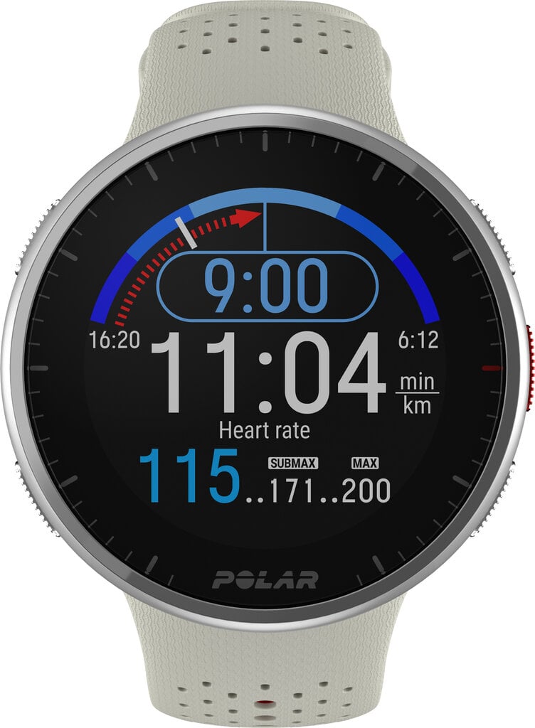 Polar Pacer Pro Snow White hind ja info | Nutikellad (smartwatch) | kaup24.ee