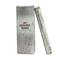 Благовония Krishan Silver rain, аромапалочки, 8 шт цена и информация | Подсвечники, свечи | kaup24.ee