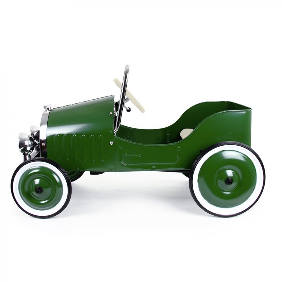 Retro auto pedaalidega, roheline 3 - 6 aastat hind ja info | Poiste mänguasjad | kaup24.ee