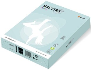 Värviline paber Maestro Color, 160g/m2, A4, 250 lehte, helesinine (Light Blue) цена и информация | Тетради и бумажные товары | kaup24.ee