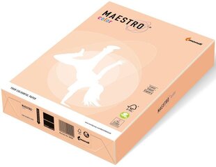 Värviline paber Maestro Color, 160g / m2, A4, 250 lehte, lõhe (Salmon) цена и информация | Тетради и бумажные товары | kaup24.ee