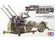 Tamiya - German 20mm Flakvierling 38 mit Sd.Ah.52, 1/35, 35091 цена и информация | Klotsid ja konstruktorid | kaup24.ee