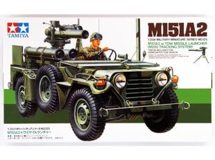 Сборная Gunpla модель Tamiya - U.S. M151A2 w/ TOW Missile Launcher (M220 Tracking System), 1/35, 35125 цена и информация | Конструкторы и кубики | kaup24.ee