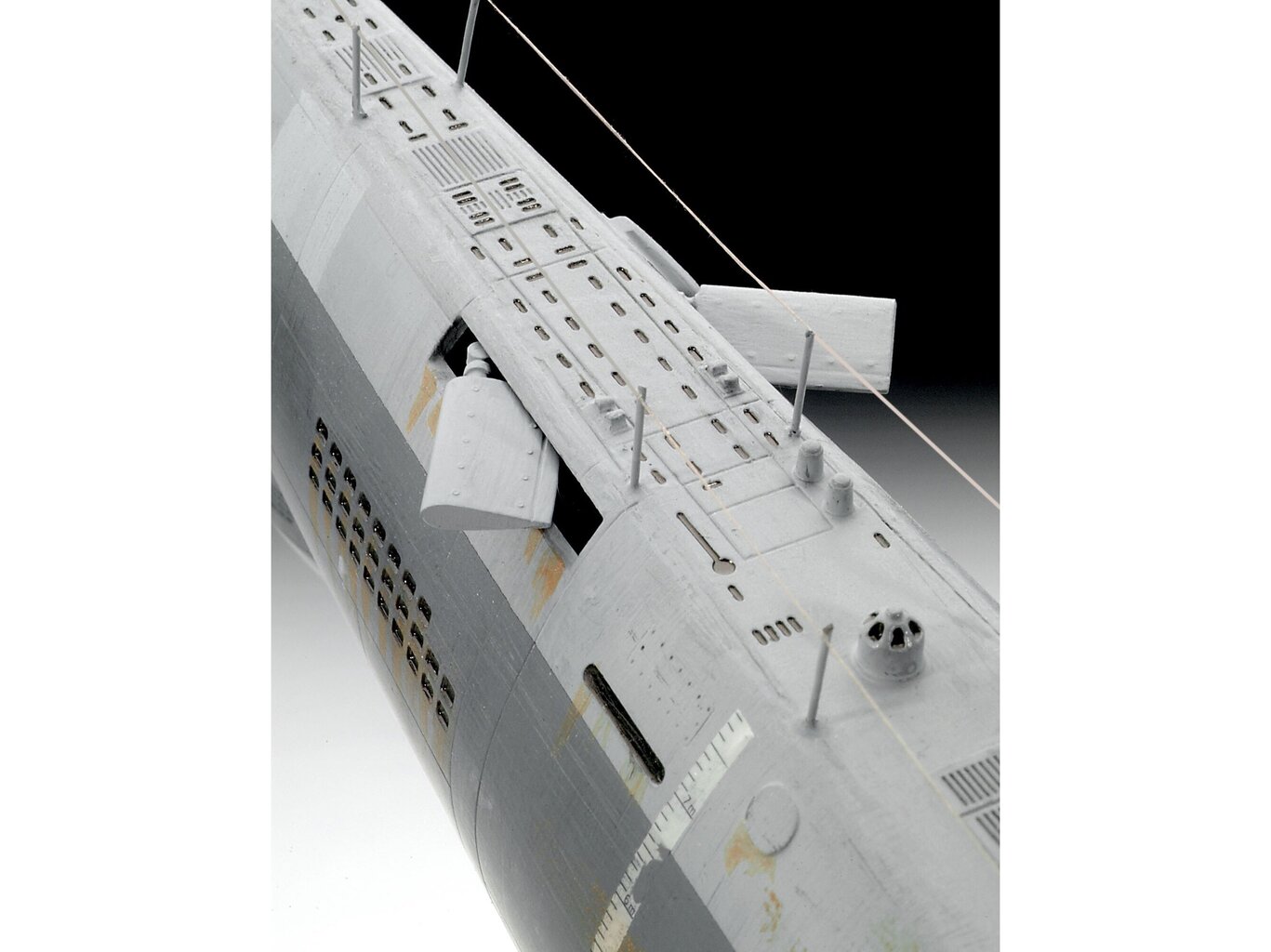 Revell - German Submarine Typ XXI, 1/144, 05177 цена и информация | Klotsid ja konstruktorid | kaup24.ee