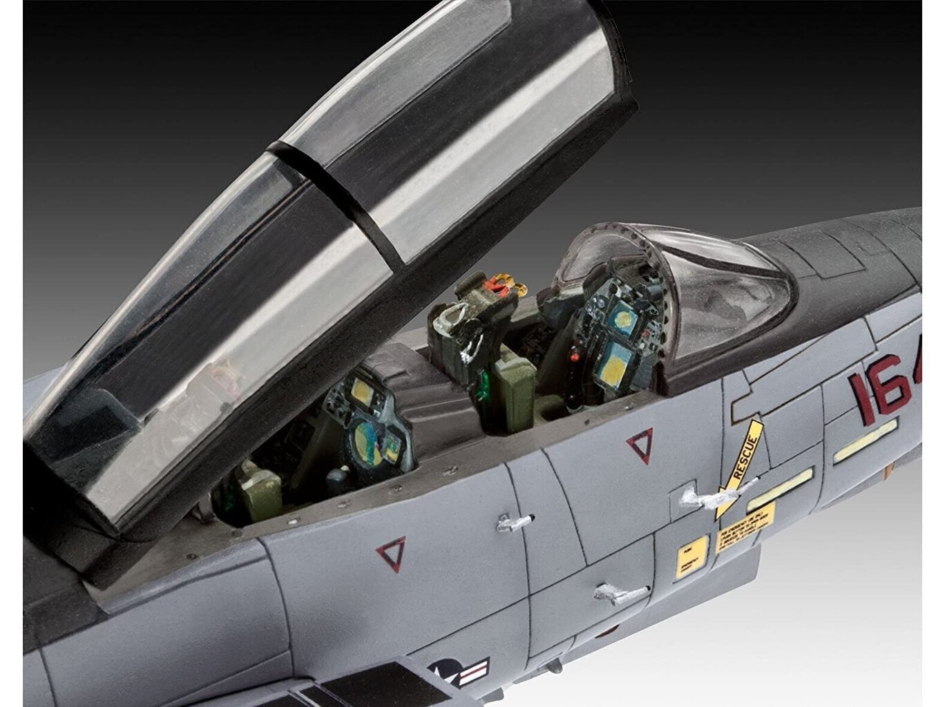 Revell - F-14D Super Tomcat mudeli komplekt, 1/72, 63960 hind ja info | Klotsid ja konstruktorid | kaup24.ee