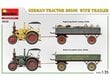 Miniart - German Tractor D8506 With Trailer, 1/35, 38038 hind ja info | Klotsid ja konstruktorid | kaup24.ee