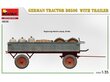 Miniart - German Tractor D8506 With Trailer, 1/35, 38038 hind ja info | Klotsid ja konstruktorid | kaup24.ee