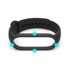 Käevõru Xiaomi Mi Band 5 / 6 jaoks, kollane hind ja info | Nutikellade ja nutivõrude tarvikud | kaup24.ee