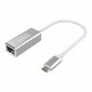 ADAPTER USB-C 3.1 Ethernet RJ45 Gigabit 1000 Mbit/s LAN hind ja info | USB jagajad, adapterid | kaup24.ee