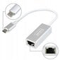 ADAPTER USB-C 3.1 Ethernet RJ45 Gigabit 1000 Mbit/s LAN hind ja info | USB jagajad, adapterid | kaup24.ee