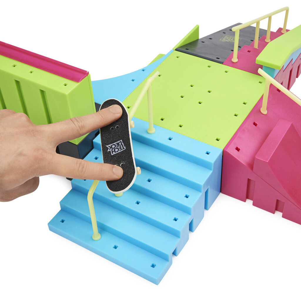 TECH DECK komplekt Neon mega ramp X-Connect цена и информация | Tüdrukute mänguasjad | kaup24.ee