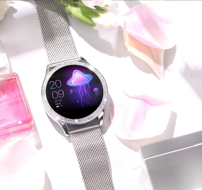 G. Rossi Beauty & Fit 2 G.RSWBF2-3C1-2 Silver + Black цена и информация | Nutikellad (smartwatch) | kaup24.ee