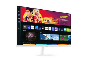 Монитор Samsung S32BM701UU 81.3 с (м32") 3840 x 2160 pixels 4K Ultra HD LED White цена и информация | Мониторы | kaup24.ee