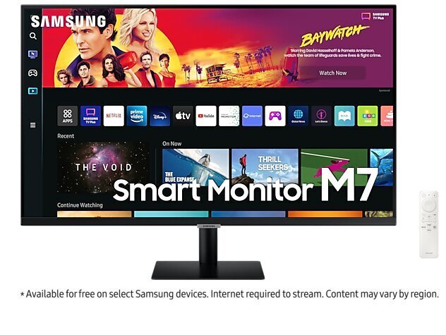 32" 4K UHD Smart Monitor M7 nutiteleri funktsionaalsusega Samsung LS32BM700UUXEN цена и информация | Monitorid | kaup24.ee