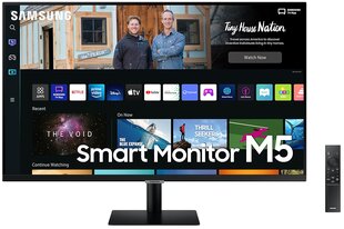 LCD Monitor|SAMSUNG|S27BM500EU|27"|TV Monitor/Smart|Panel VA|1920x1080|16:9|60Hz|4 ms|Speakers|Tilt|Colour Black|LS27BM500EUXEN hind ja info | Samsung Monitorid ja monitori kinnitused | kaup24.ee