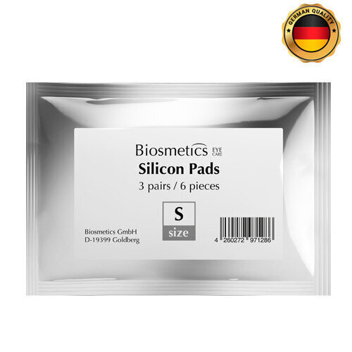 Biosmeetika silikoontallaD S suurus, 3 paari цена и информация | Kunstripsmed, ripsmekoolutajad | kaup24.ee