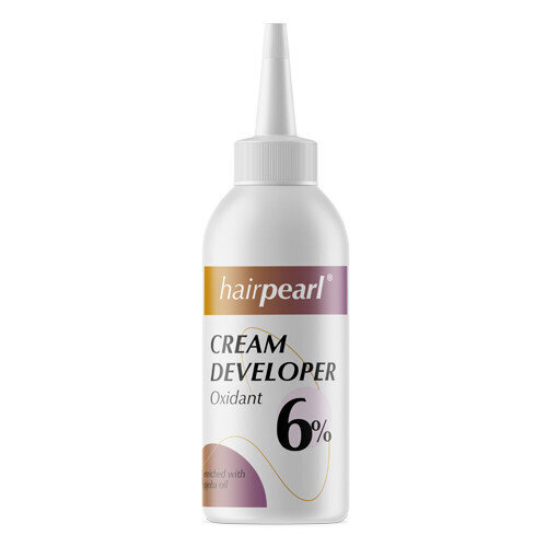 Hairpearl kreem oksüdeerija 6%, 80ml hind ja info | Kulmuvärvid, -pliiatsid | kaup24.ee