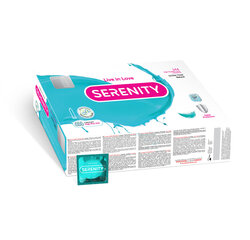 Презервативы Serenity Ultra Thin Naturel Ультратонкие. 144 шт. в упаковке. цена и информация | Презервативы | kaup24.ee