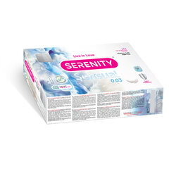 Презервативы Serenity Sensual 0.03 Super Thin Супертонкие. 144 шт. в упаковке. цена и информация | Презервативы | kaup24.ee