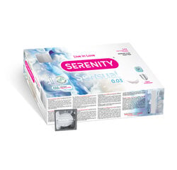 Презервативы Serenity Sensual 0.03 Super Thin Супертонкие. 144 шт. в упаковке. цена и информация | Презервативы | kaup24.ee