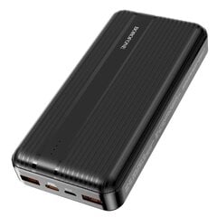 Borofone BJ9A URANUS akupank 20000 mAh / 2 x USB must цена и информация | Зарядные устройства Power bank | kaup24.ee