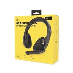 Setty wired headphones with microphone цена и информация | Наушники | kaup24.ee