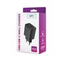 Setty charger 1x USB + USB-C 3A 20W black hind ja info | Mobiiltelefonide laadijad | kaup24.ee