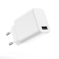 Setty charger 1x USB 3A white цена и информация | Зарядные устройства для телефонов | kaup24.ee