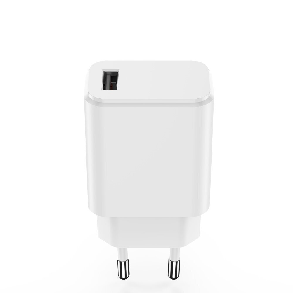Setty charger 1x USB 3A white цена и информация | Mobiiltelefonide laadijad | kaup24.ee