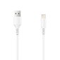 Setty charger 1x USB 2,4A white + Lightning cable 1,0 m NEW цена и информация | Mobiiltelefonide laadijad | kaup24.ee