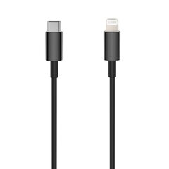 Setty cable USB-C - Lightning 1,0 m 3A black hind ja info | Mobiiltelefonide kaablid | kaup24.ee