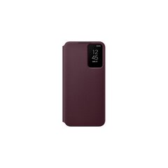Samsung Clear View Cover Galaxy S22 Plus бордовый EF-ZS906CEEGEE цена и информация | Чехлы для телефонов | kaup24.ee
