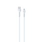 Devia Kintone cable USB - Lightning 1,0 m 2,1A white set 30 pcs V2 цена и информация | Mobiiltelefonide kaablid | kaup24.ee