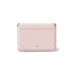 Guess sleeve GUCS14P4TP 14” pink 4G Triangle цена и информация | Рюкзаки, сумки, чехлы для компьютеров | kaup24.ee