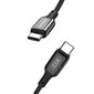 XO cable NB-Q180B USB-C - USB-C 1,0m 60W black цена и информация | Mobiiltelefonide kaablid | kaup24.ee