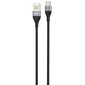 XO cable NB188 USB - USB-C 2.4A 1,0m gray double-sided USB цена и информация | Mobiiltelefonide kaablid | kaup24.ee