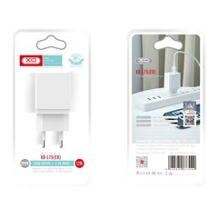 XO wall charger L75 2x USB 2,4A white hind ja info | Mobiiltelefonide laadijad | kaup24.ee