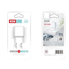 XO wall charger L73 1x USB 2,4A white цена и информация | Зарядные устройства для телефонов | kaup24.ee