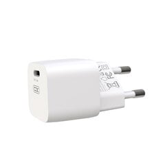 Сетевое зарядное устройство XO CE01B PD 20W 1x USB-C, белое цена и информация | Зарядные устройства для телефонов | kaup24.ee