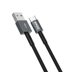 BWOO cable X211C USB - USB-C 1,0m 2,4A black цена и информация | Кабели для телефонов | kaup24.ee