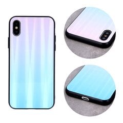 Aurora Glass case for Samsung Galaxy A32 4G blue- pink цена и информация | Чехлы для телефонов | kaup24.ee