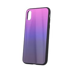 Aurora Glass case for Samsung Galaxy A32 4G pink black цена и информация | Чехлы для телефонов | kaup24.ee