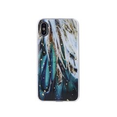 Gold Glam case for Samsung Galaxy A71 feathers hind ja info | Telefoni kaaned, ümbrised | kaup24.ee