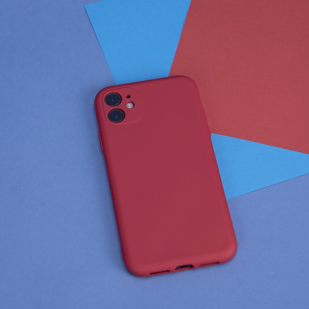 Silicon case for Samsung Galaxy A22 5G red hind ja info | Telefoni kaaned, ümbrised | kaup24.ee